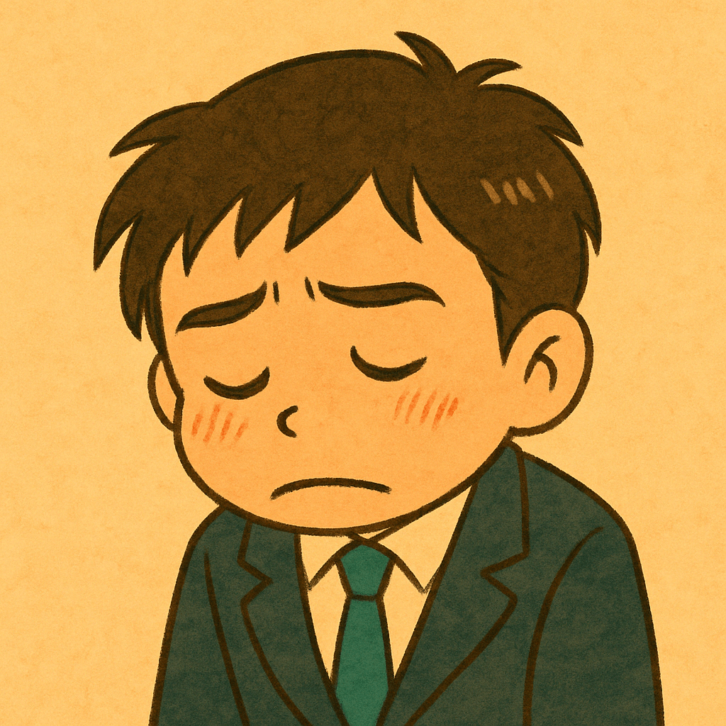 うなだれるちとせまるくん